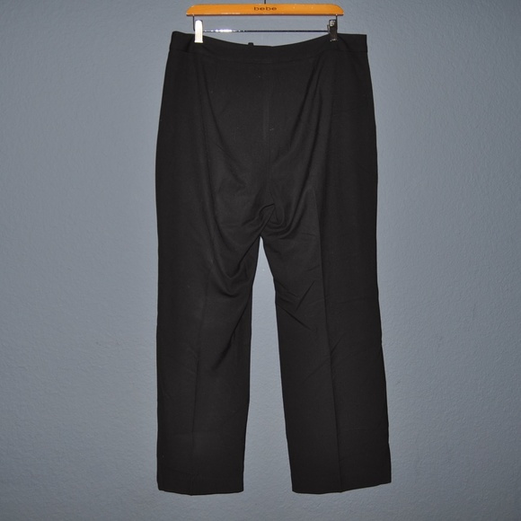 TALBOTS Black Curvy Fit Bootcut Trouser Pants [D3] - Picture 5 of 7